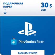 Пополнение PS Sony PlayStation Store, 30 USD, USA