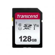 Карта памяти SDXC Transcend 128GB (TS128GSDC300S)