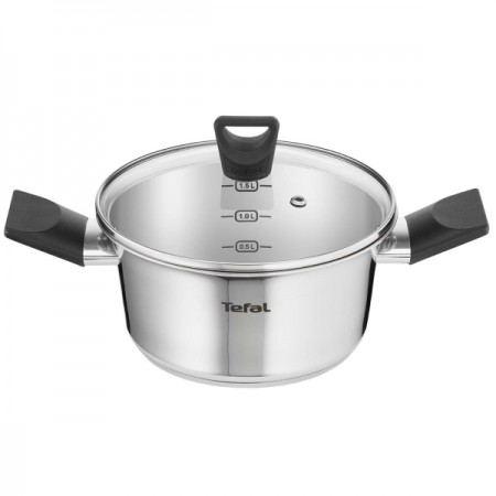 Кастрюля Tefal Simpleo с крышкой 18см (B9054374)