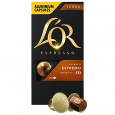 Кофе в алюминиевых капсулах L'Or Espresso Lungo Estremo, для системы Nespresso, 10 шт