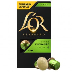 Кофе в алюминиевых капсулах L'Or Espresso Lungo Elegante, для системы Nespresso,10 шт