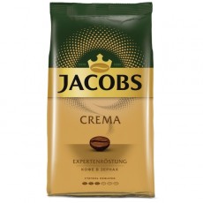 Кофе в зернах Jacobs Crema жареный 1000г