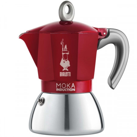 Кофейник Bialetti Moka Induction Red, 6 порций (0006946)