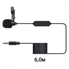 Петличный микрофон для камеры и GoPro V01CP (6.0m) CoMica V01CP (6.0m)