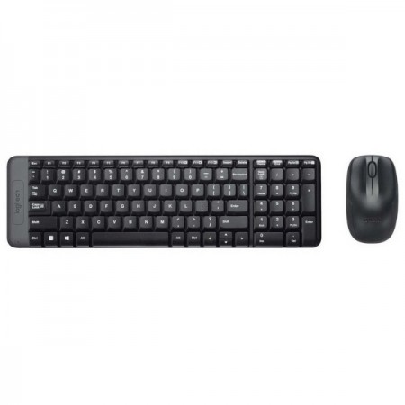 Комплект клавиатура+мышь Logitech Wireless Combo MK220