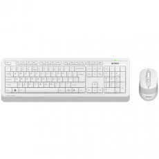 Комплект клавиатура+мышь A4Tech FStyler FG1010 White/Grey