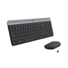 Комплект клавиатура+мышь Logitech MK470 Slim Combo Graphite