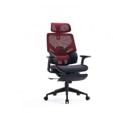 Кресло компьютерное Cactus CS-CHR-MC01-RDBK красный/ черный