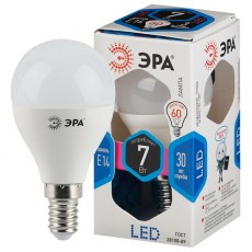 Лампа LED ЭРА smd P45-7w-840-E14