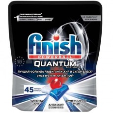 Моющее средство для посудомоечной машины Finish Quantum Ultimate 45 капсул