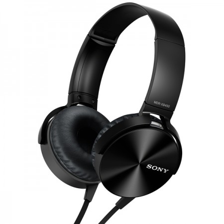 Наушники накладные Sony MDR-XB450AP Black