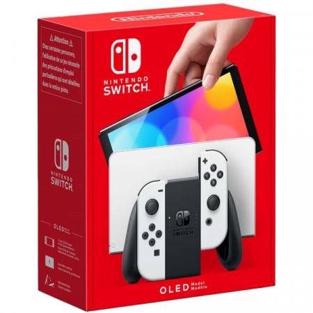 Игровая приставка Nintendo Switch OLED-модель (белый)