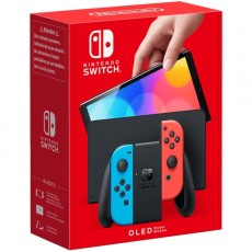 Игровая приставка Nintendo Switch OLED-модель (синий/красный)