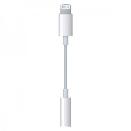 Переходник для iPod, iPhone, iPad Apple Lightning to 3.5mm Headphone Adapter (MMX62)