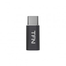 Переходник TFN microUSB мама/USB-C папа, Grey (TFN-AD-MICUSBC)
