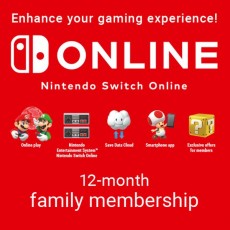 Подписка Nintendo Nintendo 365 Days Switch Online Membership (Family)