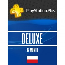 Услуга по активации подписки PS Sony DELUXE на 12 месяцев (Польша)