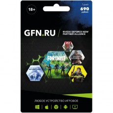 Подписка для игр PC GFN GeForce NOW 7 дней
