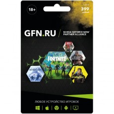 Подписка для игр PC GFN GeForce NOW 1 день