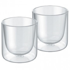 Набор стаканов из двойного стекла ALFI 80мл,2шт (481192)