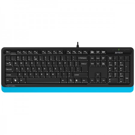Клавиатура проводная A4Tech FStyler FK10 Black/Blue