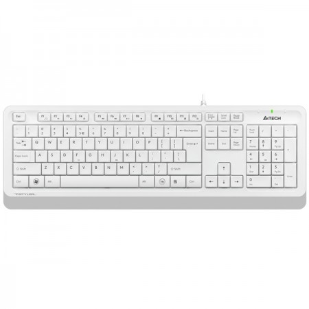 Клавиатура проводная A4Tech FStyler FK10 White/Grey