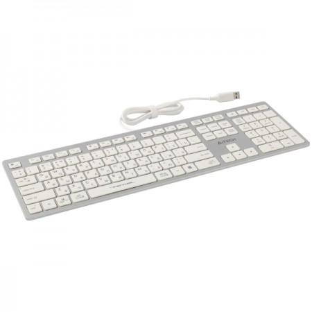 Клавиатура проводная A4Tech FX50 белый
