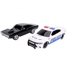 Радиоуправляемая машина Jada Fast & Furious Dodge Police&Street R/C