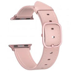 Кожаный ремешок для Apple Watch 38/40/41 mm LYAMBDA MAIA DSP-02-40 Pink Pink