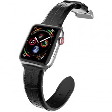 Ремешок X-Doria Hybrid Leather Band Apple Watch 42mm/44mm Черный