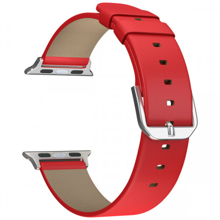 Кожаный ремешок для Apple Watch 42/44/45 mm LYAMBDA MINTAKA DSP-14-44 Red