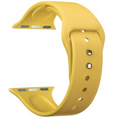 Силиконовый ремешок для Apple Watch 38/40/41 mm LYAMBDA ALTAIR DS-APS08-40-YL Yellow Yellow