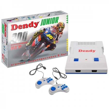 Игровая приставка Dendy Junior (300 игр)