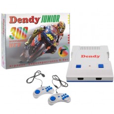 Игровая приставка Dendy Junior (300 игр) + световой пистолет