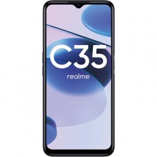 Смартфон realme C35 4 / 128GB Glowing Black (RMX3511) черный