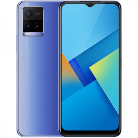 Смартфон vivo Y21 4/64GB синий металлик