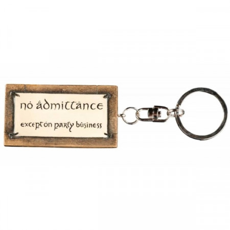 Брелок The Lord of the Ring Keyring No Admittance (861701329)