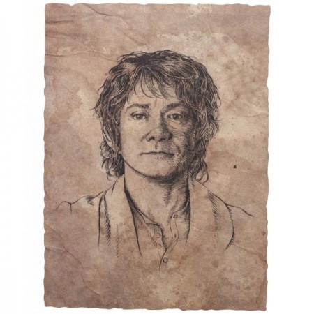 Постер The Hobbit Bilbo Baggins Portrait Print (872801623)