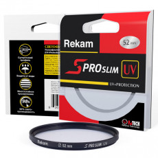 Светофильтр Rekam S PRO SLIM UV+Protection 52 мм (UV 52-SMC2LC)