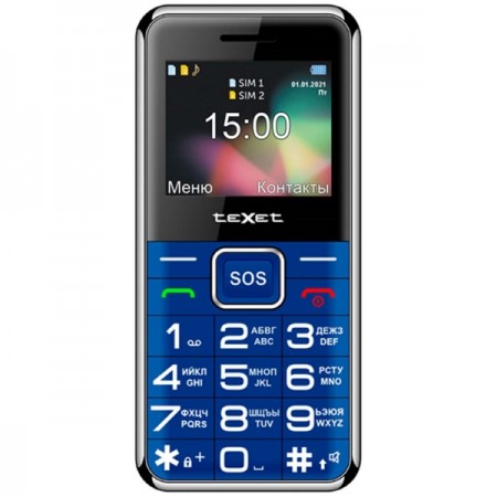 Мобильный телефон teXet TM-B319 Blue