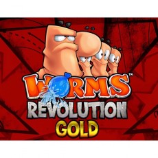 Цифровая версия игры PC Team 17 Worms Revolution Gold Edition