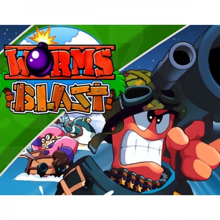 Цифровая версия игры PC Team 17 Worms Blast
