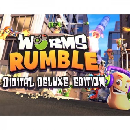 Цифровая версия игры PC Techland Publishing Worms Rumble Deluxe Edition