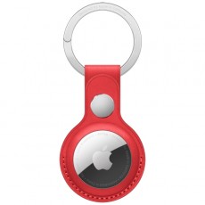 Кожаный брелок Apple для AirTag Leather Key Ring (PRODUCT)RED (MK103ZM/A)