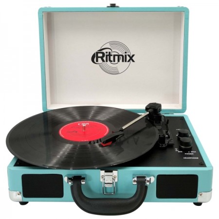 Виниловый проигрыватель Ritmix LP-160B Blue