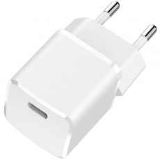 Сетевое зарядное устройство TFN Nano TypeC PD 30W б/кабеля white (TFN-WCRPD20)