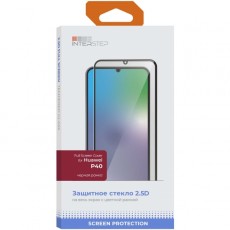 Защитное стекло InterStep FSC для Huawei P40 Black