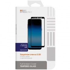Защитное стекло InterStep для Samsung Galaxy A10 Full Screen черная рамка