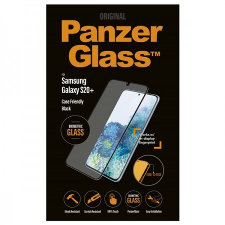 Защитное стекло PanzerGlass для Samsung Galaxy S20+ Biometrik Glass