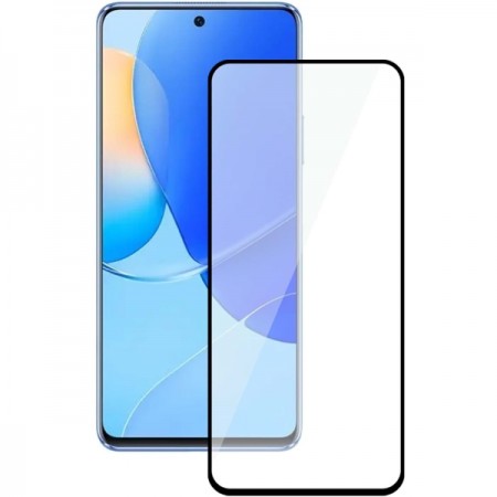 Защитное стекло Deppa 2,5D Huawei Nova 9se Full Glue черная рамка